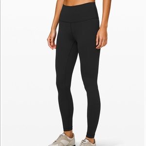 lululemon wunder under high rise 28” size 8